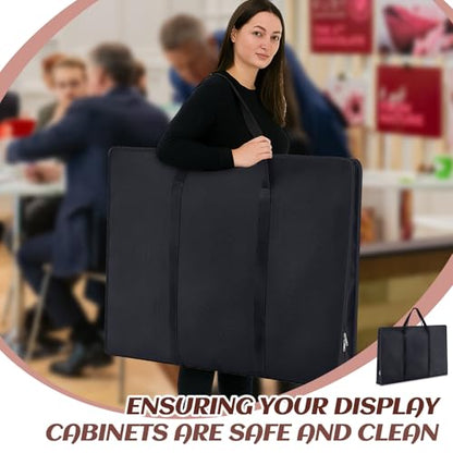 Abbylike Trade Show Display Case Carry Bag, Extra Large Bag for Sports Cards Trade Show Case Shipping(22 x 26 x 4 Inch) - size: 22 x 26 x 4 Inch