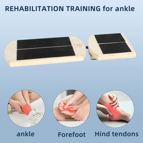 Ankle Foot Balance Board, Foot Stability Therapy Balance Trainer, Sprained Balance Board Plantar Fasciitis Relief