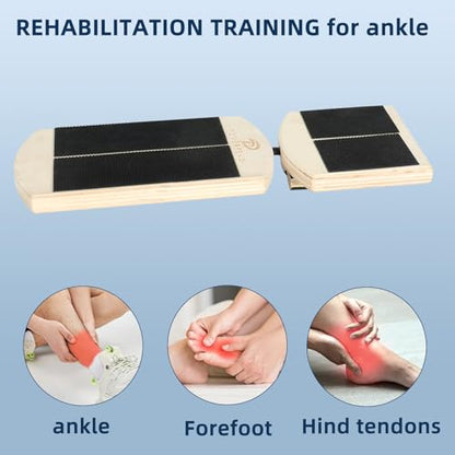Ankle Foot Balance Board, Foot Stability Therapy Balance Trainer, Sprained Balance Board Plantar Fasciitis Relief