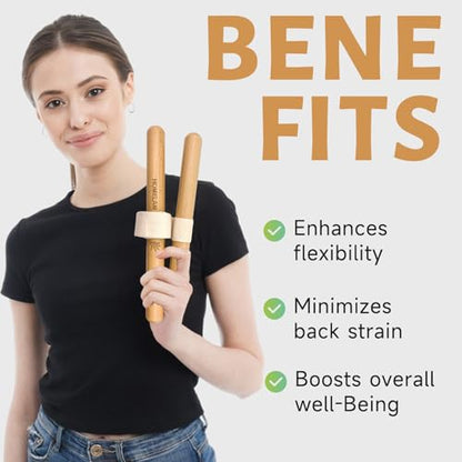 Innovative Muscle Stretching Device, Adjustable Length Hamstring Stretcher Redefines Flexibility, Pain Relief and Wellbeing for Your Entire Body Easily Perform Yoga and Stretching at Home!