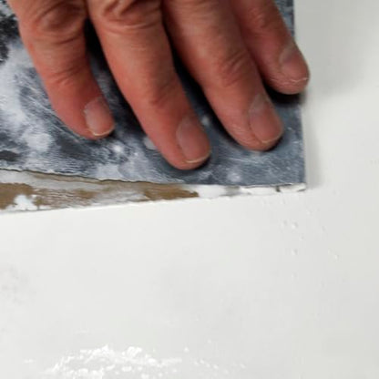 GOLDEN Sandable Hard Gesso, 8 fl. oz. Jar | Artist grade sandable ground; white toothy surface for rigid supports. Opaque
