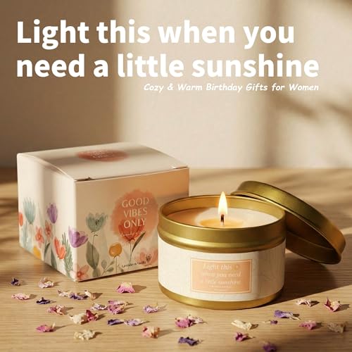 MHSMHL Gift Baskets for Women, Self Care Spa Gift Set, Birthday Gifts | for Mom Wife Grandma Daughter, Sending Sunshine Thinking of You Gifts for Christmas Best Friend, Sister, Teacher, Coworker
