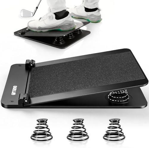 Golf Pressure Plate Training Aid, Adjustable Balance Board