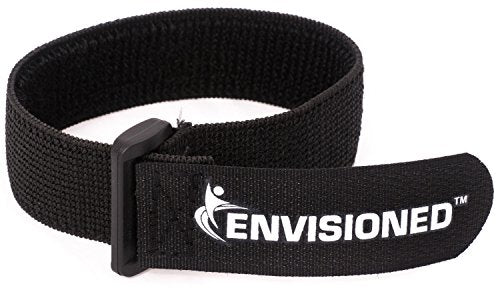 Elastic Reusable Cinch Straps 2" x 30" - 6 Pack Multipurpose Quality Hook and Loop Securing Straps - size: 2" x 30"