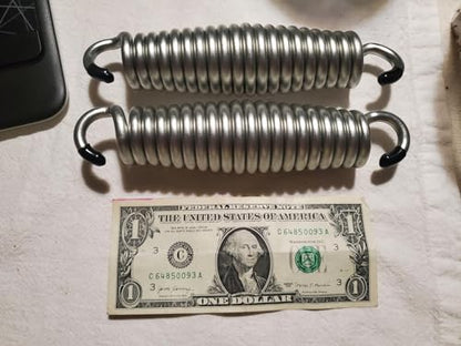 Premium 8'' Rust Resistant Porch Swing Springs, Heavy Duty Springs, Swing Springs, Spring for Swing Hammock Chair Spring for Hammock Spring Hook - size: 8Inch