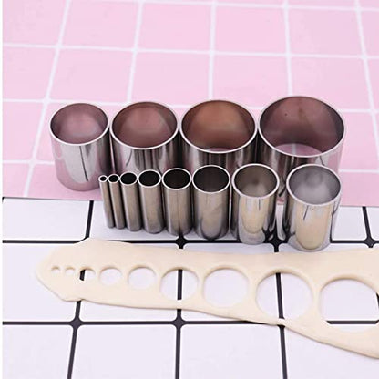 Yayatty Polymer Clay Tools, Acrylic Clay Roller, Acrylic Sheet, Rotary Cutting Mat, Round Polymer Clay Cutters with Clay Slicer Blade for Pottery and Sculpture (43 PCS) - color: 43 PCS