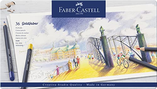 Faber-Castell Creative Studio Goldfaber Color Pencils (36 Count) - size: 36 Count (Pack of 1)