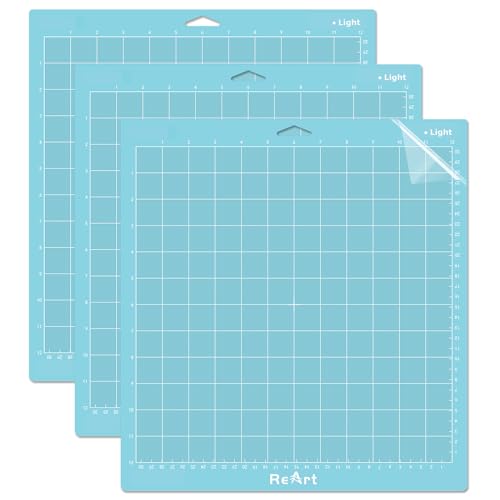 ReArt Light Grip Cutting Mat 12x12 inch 3 Pack - color: Light Grip 3P -2