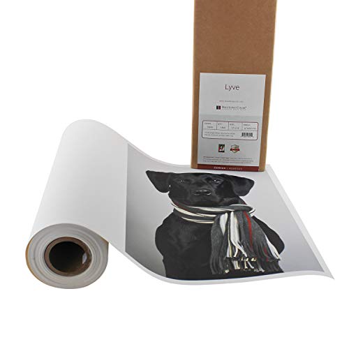 Premium Lyve Matte Canvas Paper Perfect For Use on Professional Makes and Models of Epson, Canon and HP printers preferred by Professionals. 19 mil textured Canvas offered in a 36 inch by 40 ft roll - size: roll-36in-x-40ft-1roll