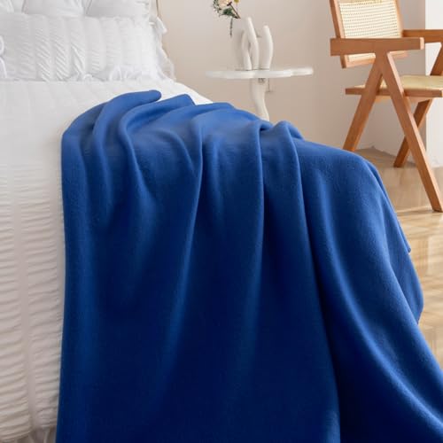 CAI TENG Fleece Throw Blanket Bulk 6 Pack Blankets Soft Lightweight Kids Cozy Polar Fleece Blanket 50 x 60 Solid Pet-Friendly Deco Bed Sofa Couch Fleece Fabric Travel Wedding Gift Outdoor Aqua Blue - color: Aqua Blue