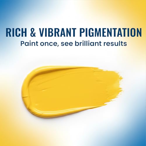 Crayola Washable Paint, Yellow – 1 Gallon Non-Toxic Kids’ Paint for School Projects, Classroom Art & Crafts - color: Yellow