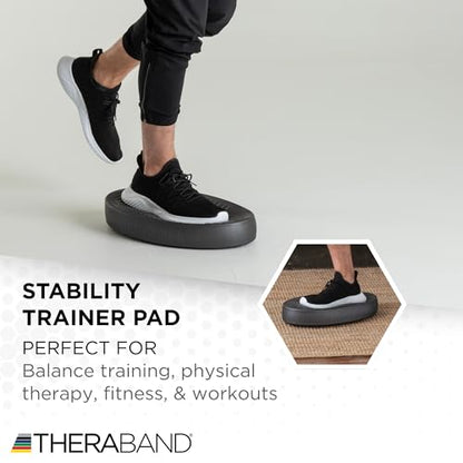 THERABAND Stability Trainer Pad - color: Black - Extra Soft - Advanced, size: Single