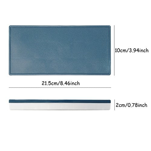 Honbay 24 Compartments Plastic Paint Palette Paint Tray with Soft Lid for Watercolors, Gouache, Acrylic and Oil Paint