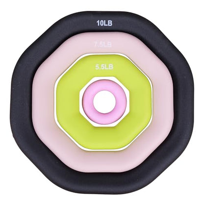 Leikefitness Weight Ring，2in1 Kettlebell&Power Ring,Yoga Exercise,Aerobics