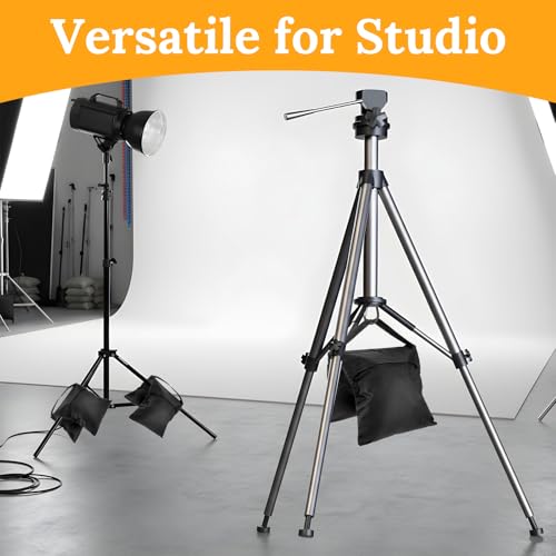 8 Pack Heavy Duty Sandbags with Clips, 20"x9.6" Oxford Cloth Weight Bags for Photography Studio Light Stand, Canopy, Tripod & Outdoor Tent