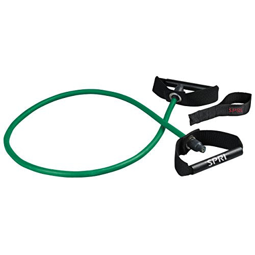 SPRI Xertube Resistance Bands with Handles – All Exercise Cords Sold Separately with Home Gym Workout Fitness Door Anchor Attachment Option - size: Light, style: 도어 부착 포함