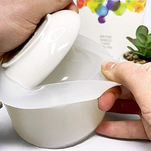 Silicone Mold Making Kit Liquid Silicone Rubber Bubble Free Translucent Clear Mold Making Silicone-Mixing Ratio 1:1-Molding Silicone for Resin Molds, Silicone Molds DIY (4kg/Gallon Kit) - size: 4kg Kit