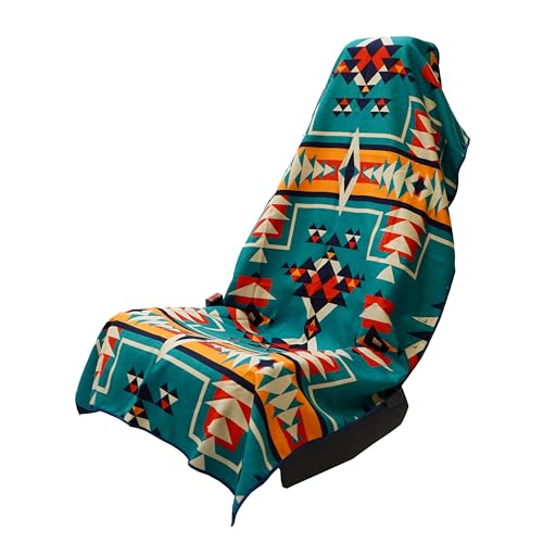 Sprints Athletic Running Towel, Full-Sized, Car Seat Cover - Performance Microfiber (Bohemian Nomad Noises) - color: Bohemian Nomad Noises