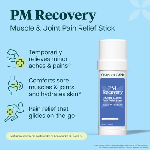 Charlotte's Web Evening Recovery Muscle & Joint Relief Stick 1oz