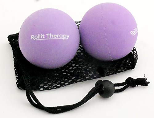 Pair of 2.5 inch (Brevis) Soft Rubber Massage Balls