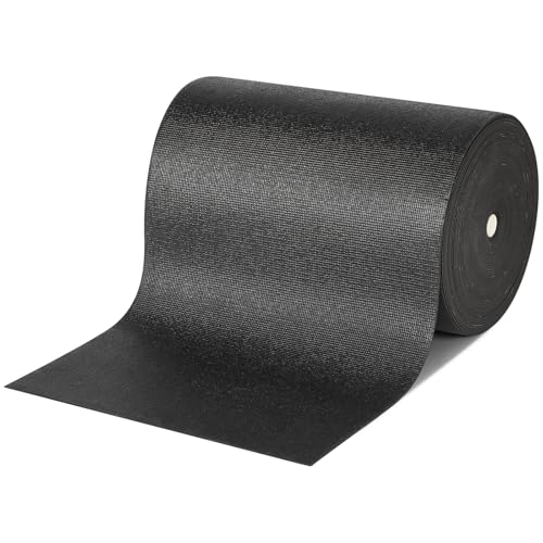 Nuanchu Yoga Mat Roll 24 inch Width, 4mm Thick Non Slip Exercise Mat, Large Anti Tear Gym Flooring for Home Workout, Fitness, Senior Dog Floor Protection - size: 100ft