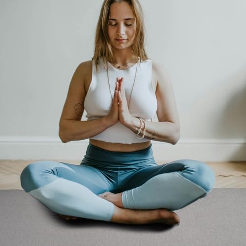 3 Pack Hot Yoga Towels, Dark Grey, 24 x 72 Inches - color: Dark Grey