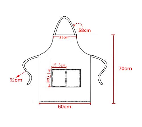 15 PCS Black Bulk Aprons for Women Men Unisex Adult with 2 Pockets, Chef Kitchen Server Grill Restaurant Cooking Baking Painting Bib Apron (Black-24 x28) - color: Black