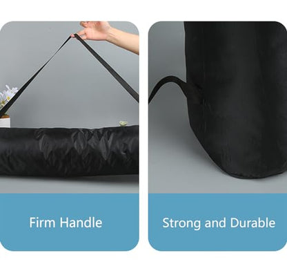 Yoga Mat Bag with Adjustable Strap, Yoga Gym Bag, Black Yoga Mat Carrier Bag