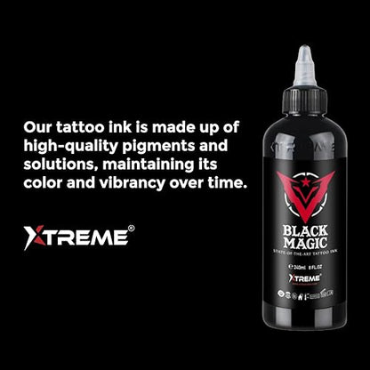 Xtreme Tattoo Ink Wetting Solution, Ultimate Solution to Keep Inks Fresh and Vibrant, Sterile, Vegan, Water-Based, Acrylic-Free (4 oz)