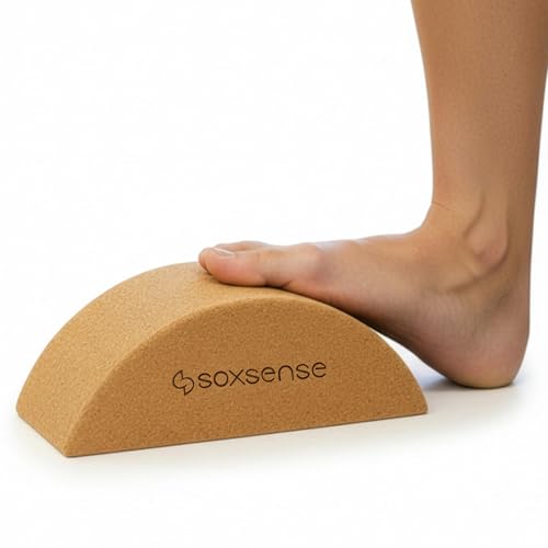 Soxsense Half-Moon Calf Stretcher for Plantar Fasciitis and Balance Trainer