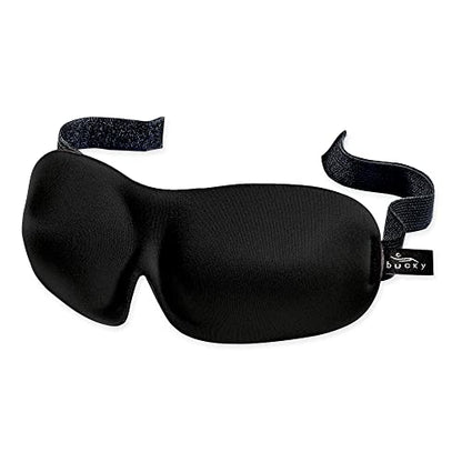 Bucky 40 Blinks No Pressure Eye Mask for Travel & Sleep - color: Black