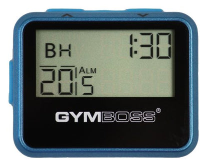Gymboss Interval Timer and Stopwatch - Teal/Blue Metallic Gloss