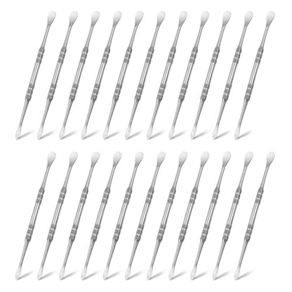 HARFINGTON 22pcs Wax Carving Tool 4.8" Double-Headed Stainless Steel Sculpture Tools Kit Modeling Engraving Sculpting Spoons for Clay Pottery Crafts Shaping, Silver Tone - color: Silver Tone