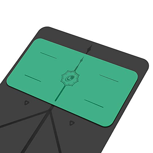 Liforme Yoga Pad - Revolutionary Alignment System, Advanced Non-Slip Grip - color: Green
