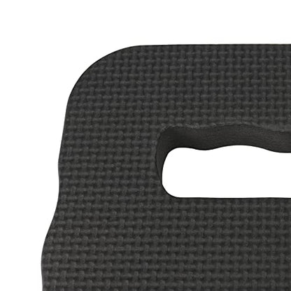 10 Pack Garden Kneeling Pads, Foam Thick Knee Pad, Kneeler Mat for Long Gardening Hours, Baby Bath, Yoga, Prayer and Exercise (Black) - size: 10PCS Black