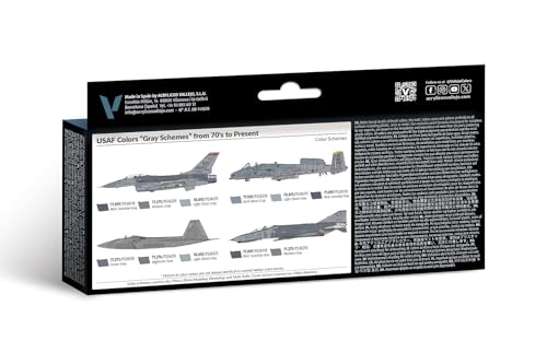 Vallejo USAF Colors 70S to Now Model, 17ml