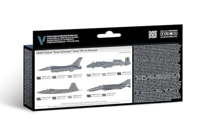 Vallejo USAF Colors 70S to Now Model, 17ml
