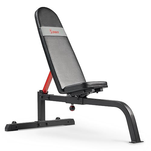 Sunny Health & Fitness Multifunction Adjustable Incline Weight Bench