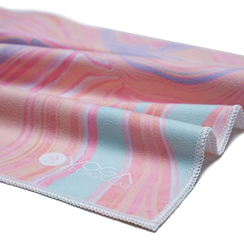 yogadesignlab | The Hand Towel | Premium Non Slip Hand Towel | Designed in Bali | Colorful Eco Printed + Quick Dry + Soft | Hot Yoga, Bikram, Ashtanga, Sport, Barre, Travel (Pearl) - color: Pearl