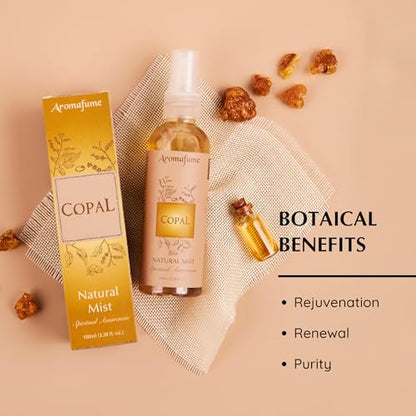 Copal Natural Resin Air Freshener Spray, 100ml, Aromafume - color: Copal