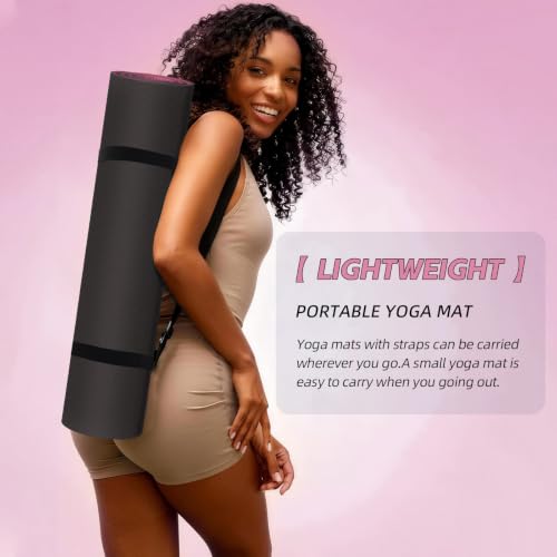 Thick Yoga Mat 72"x24"x0.4"