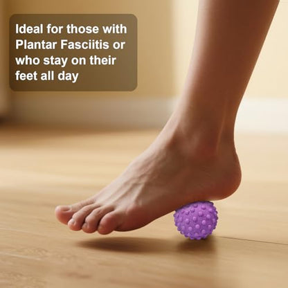 Foot Massage Ball Myofascial Release, Pain Relieve from Plantar Fasciitis, Massage Tool for Tight Muscles and Sore Feet, Restore Foot Massage Roller - color: 3 Massage Ball