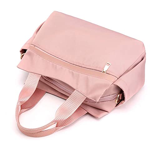 Women Tote Bag Multi-pocket Handbag for Work Daily Use | Water Repellent Shoulder Bag with Adjustable Strap