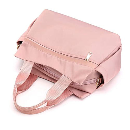Women Tote Bag Multi-pocket Handbag for Work Daily Use | Water Repellent Shoulder Bag with Adjustable Strap