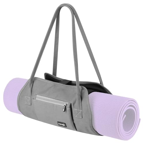 Cosmos Exercise Yoga Mat Carrying Shoulder Strap Bag with Internal and Outside Storge Pocket (Yoga Mat is NOT Included)