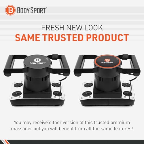 Body Sport Therapeutic Dual Speed Professional Vibrating Massager for Pain & Aching Muscle Relief – High-Powered, Effective, Chiropractic Myofascial Release Tool & Trigger Point Therapy - style: Dual Speed