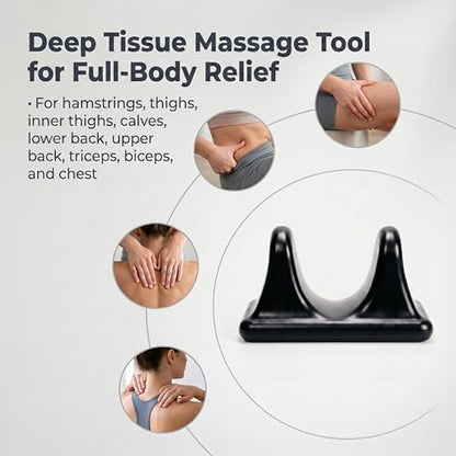 Psoas Muscle Release Tool & Ball Set 2-in-1 Hip Flexor Massager for Back