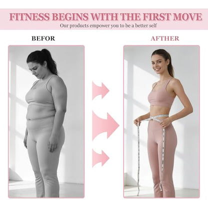 HIMESPORNER Pedal Resistance Band with Handle & Ankle Straps, Figure 8 Band | Multifunction Natural Latex 3 Tube, 20-60LB, Metal Handle, Breathable Ankle Straps, Thick and Durable Silicone Figure 8 Band