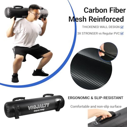Heavy Aqua Bag - Water Weight Bag for Core & Balance Training Up to 49 lbs