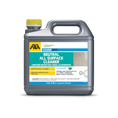 FILA Surface Care solutions CLEANER PRO Neutral All Surface Cleaner, 1 Gallon - size: 128 Fl Oz (Pack of 1)